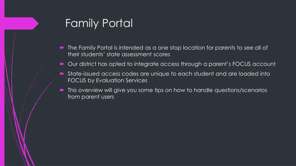 family portal