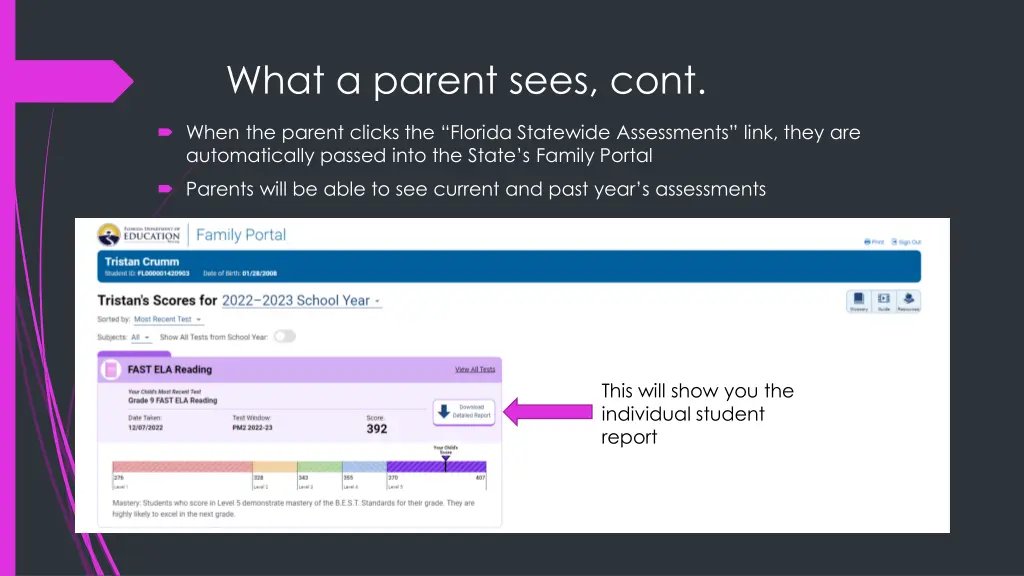 what a parent sees cont