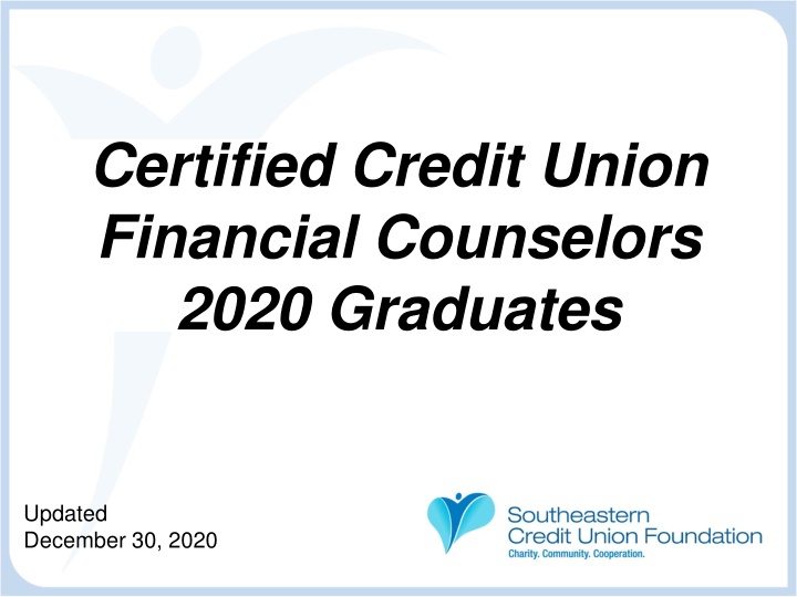 a presentation on certified credit union