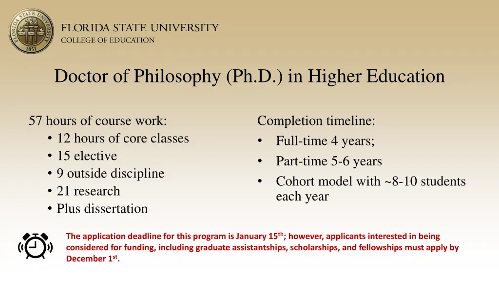 doctor of philosophy ph d in higher education