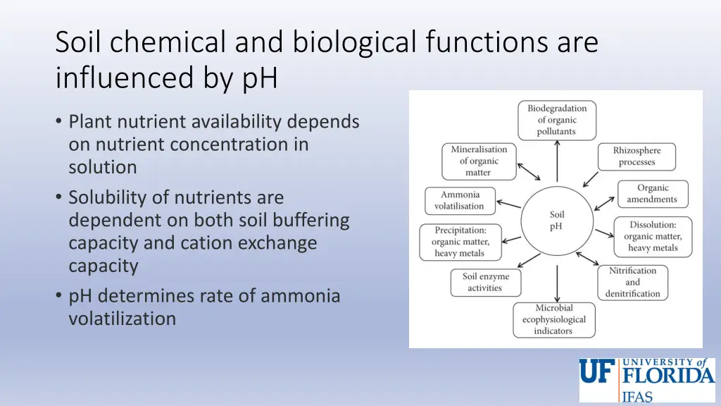 soil chemical and biological functions