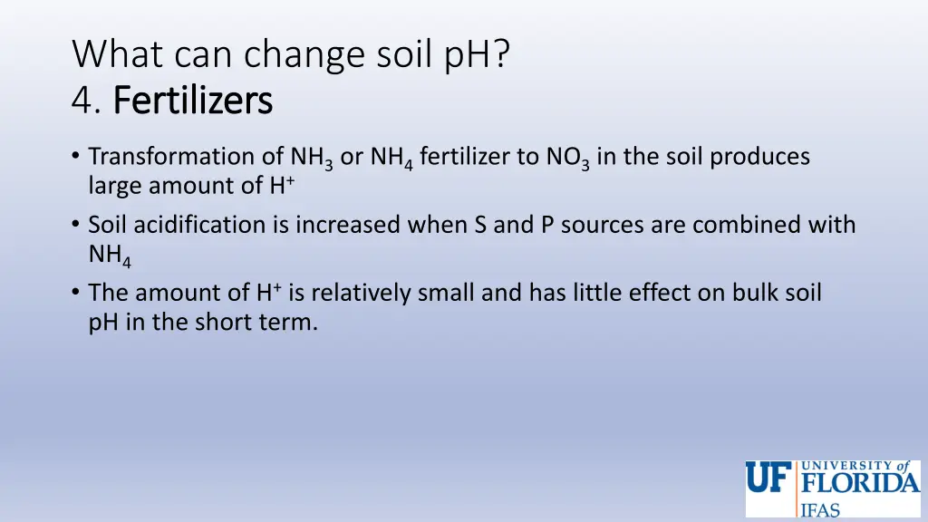 what can change soil ph 4 fertilizers fertilizers