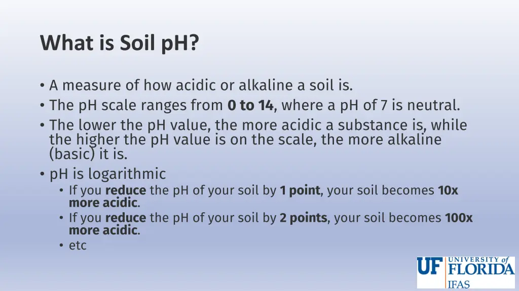 what is soil ph