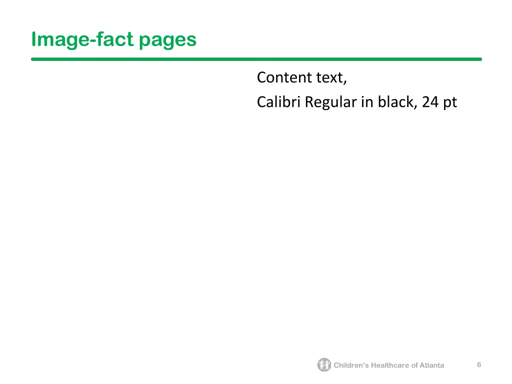 image fact pages