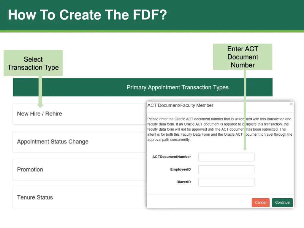 how to create the fdf 1