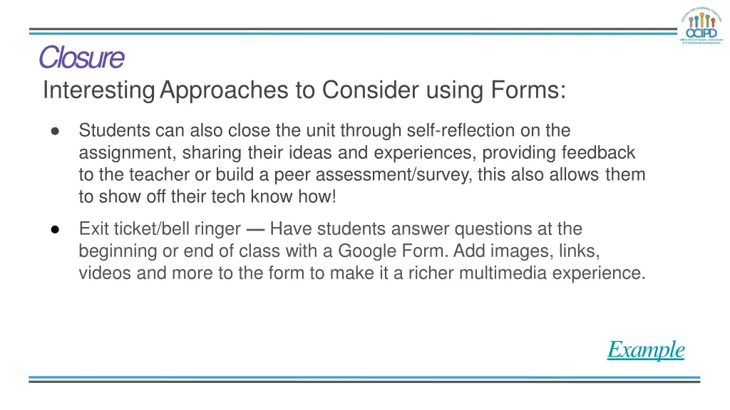 closure interestingapproaches to consider using