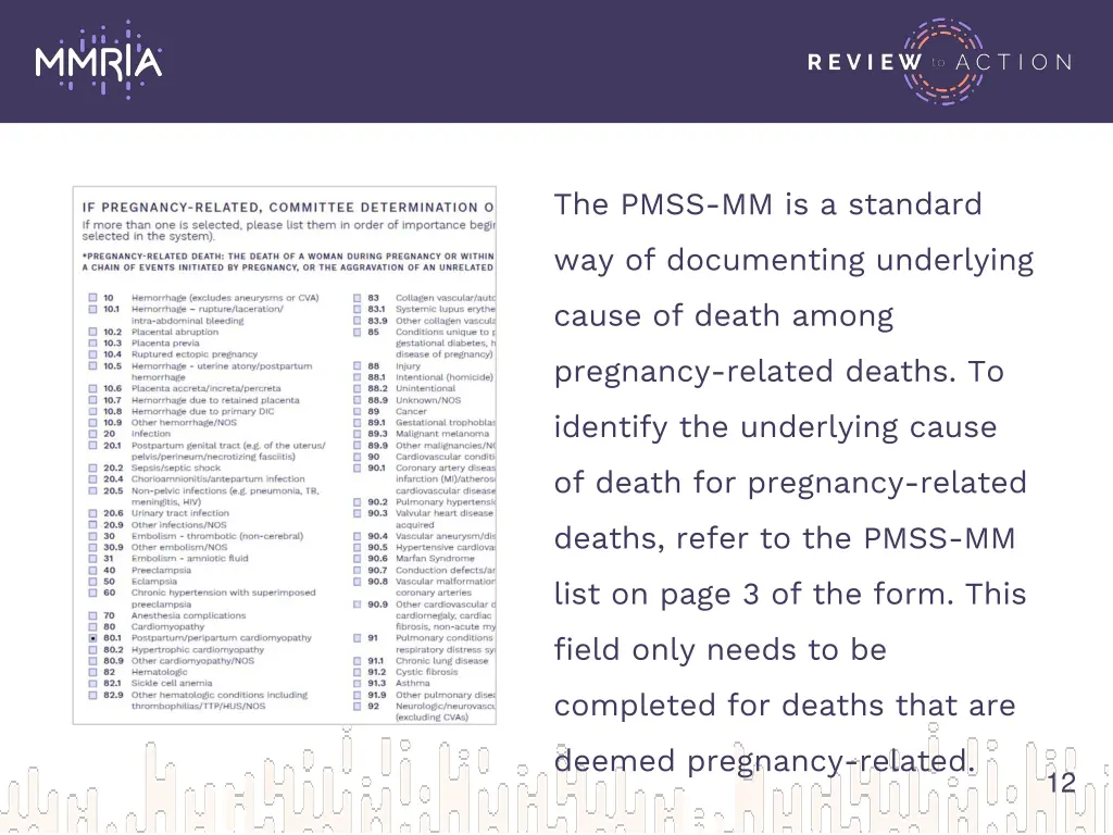 the pmss mm is a standard