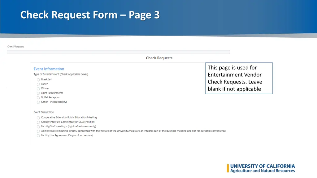 check request form page 3