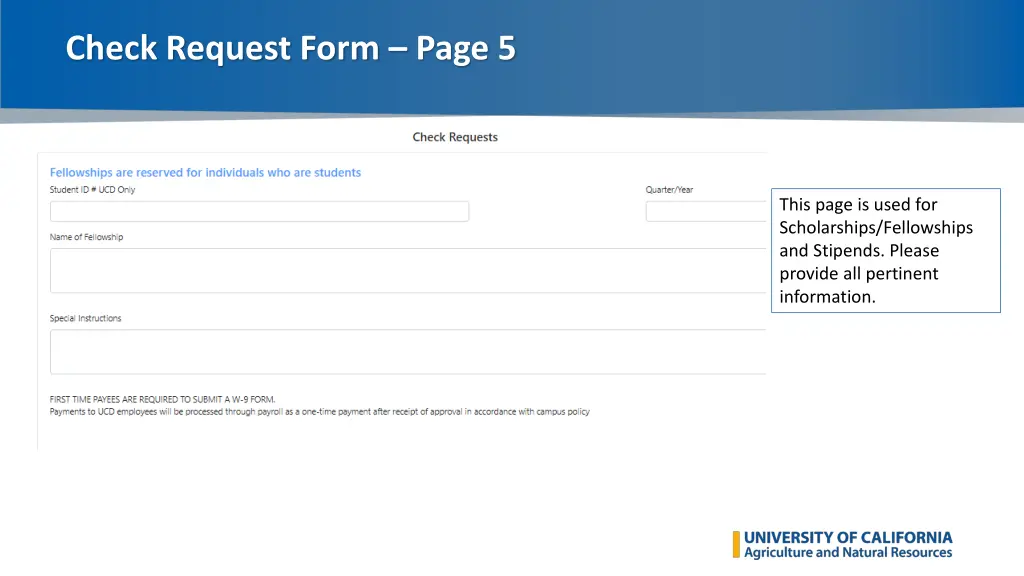 check request form page 5