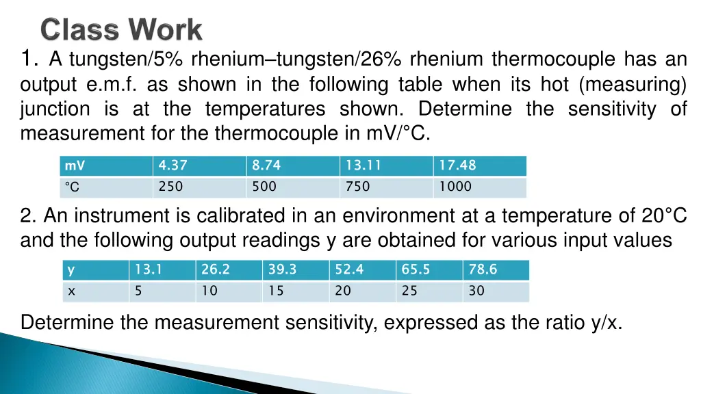 1 a tungsten 5 rhenium tungsten 26 rhenium