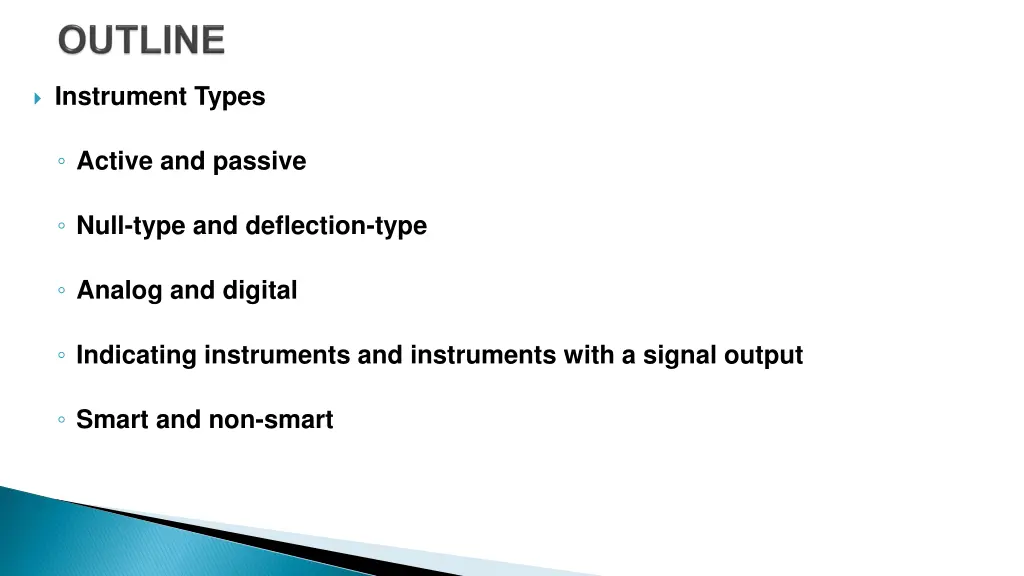 instrument types