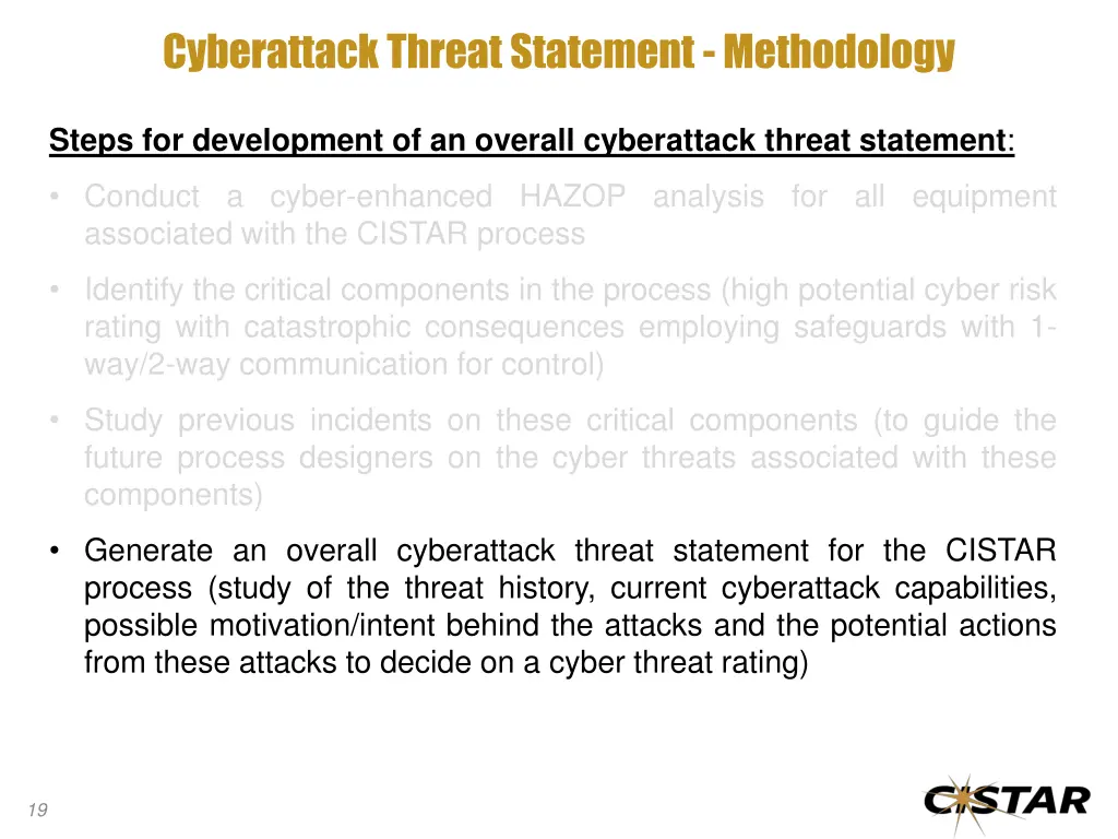 cyberattack threat statement methodology 4