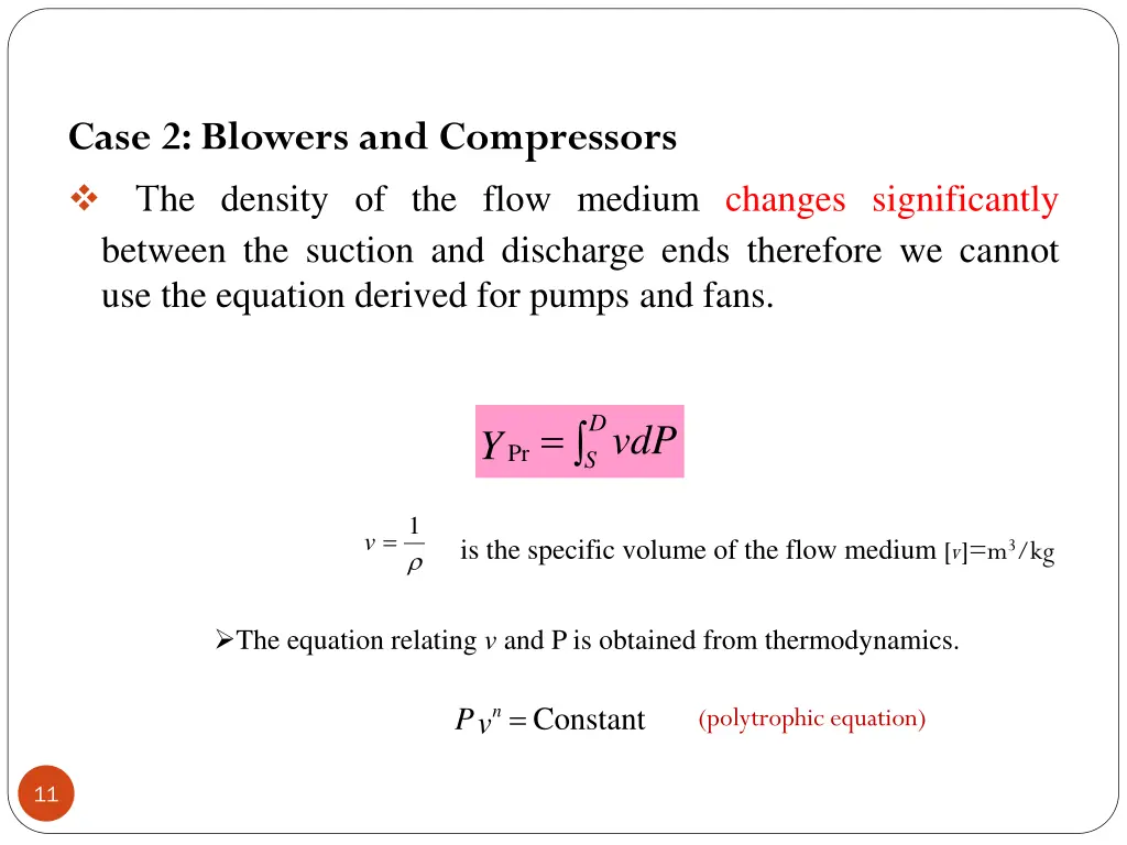 case 2 blowers and compressors t he density