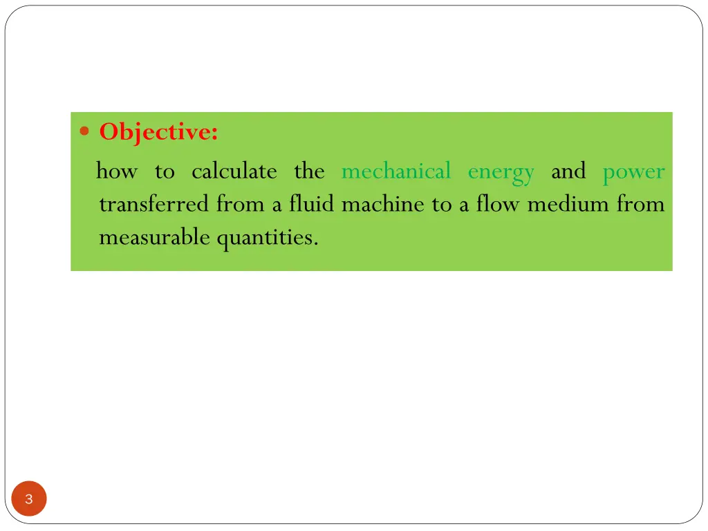 objective how to calculate the mechanical energy