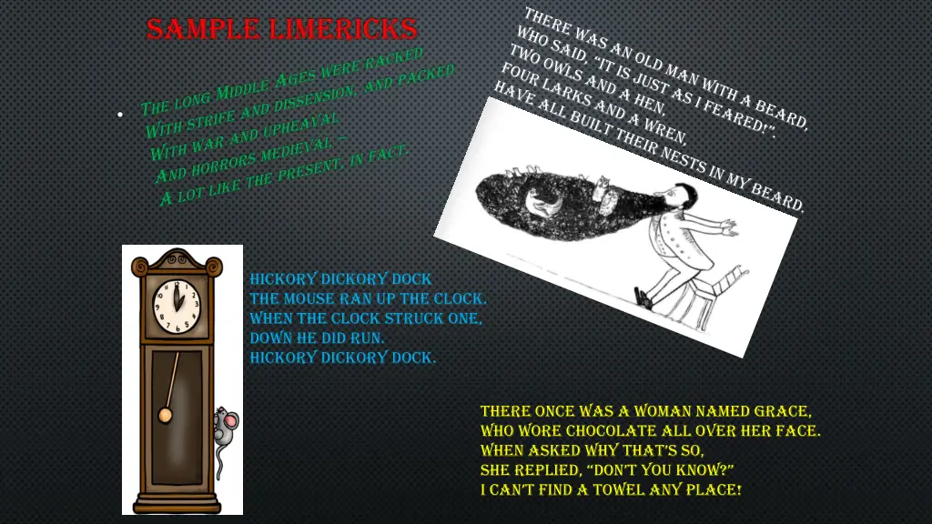 sample limericks