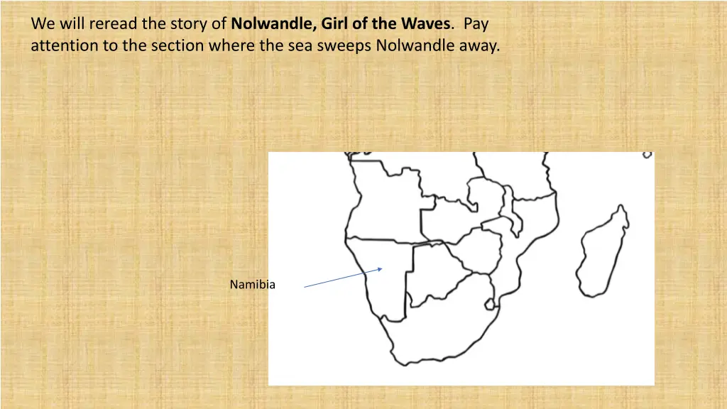 we will reread the story of nolwandle girl