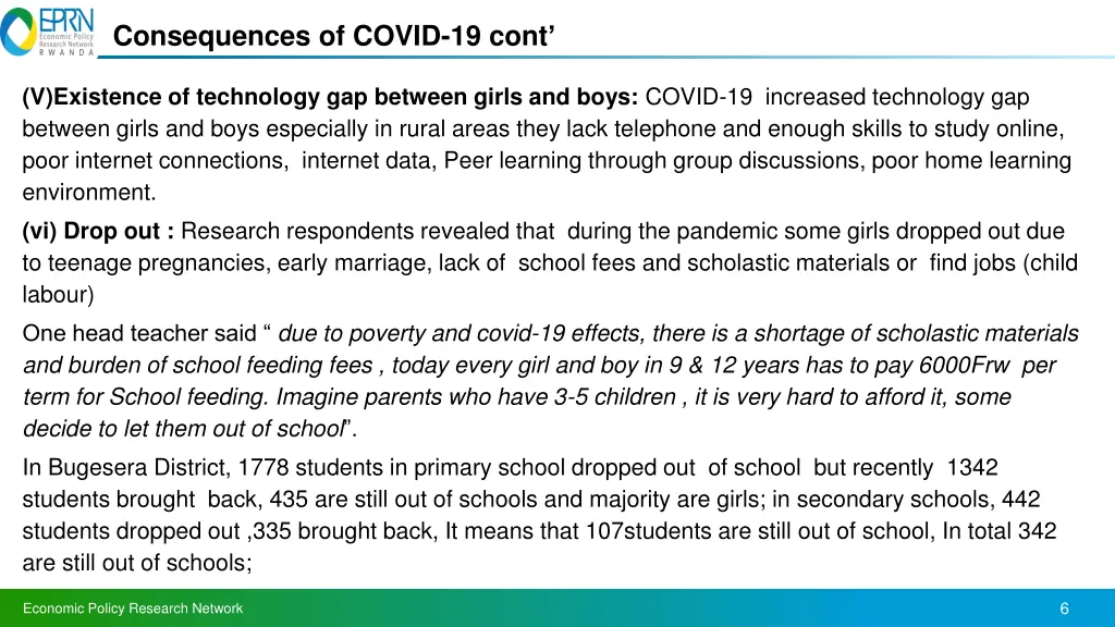 consequences of covid 19 cont