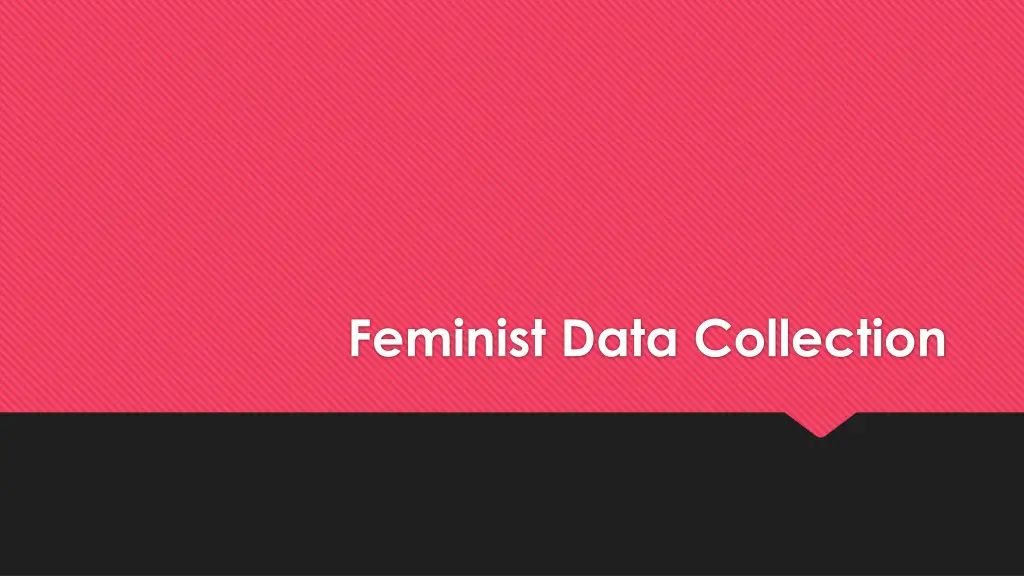 feminist data collection