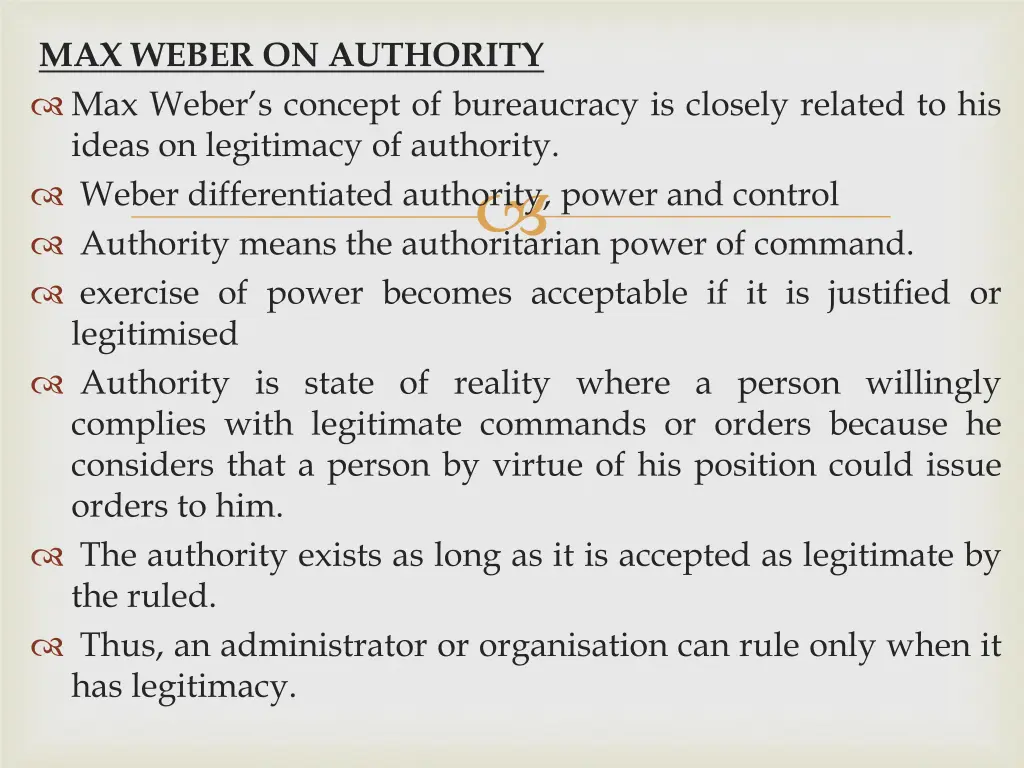 max weber on authority max weber s concept