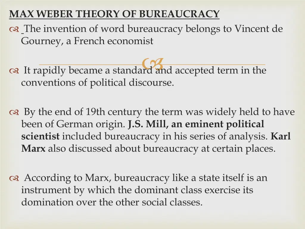 max weber theory of bureaucracy the invention