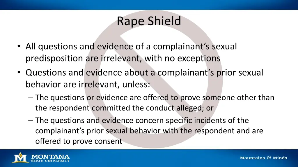 rape shield