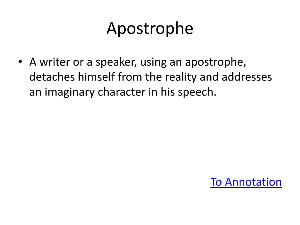 apostrophe