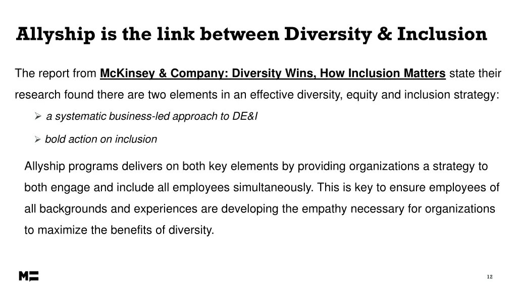 allyship is the link between diversity inclusion