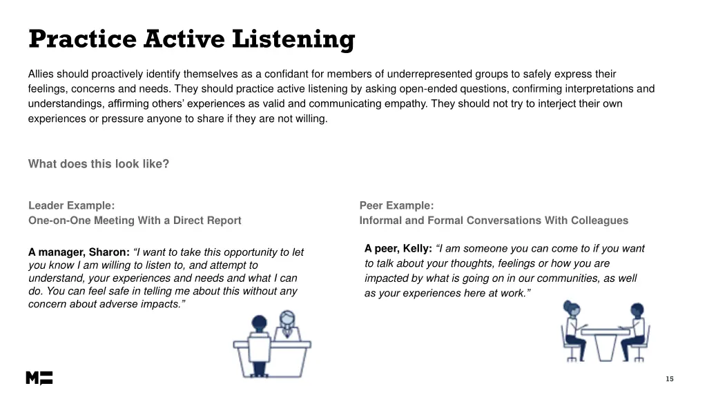 practice active listening