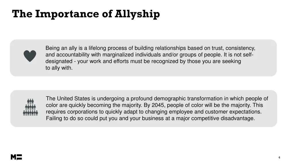 the importance of allyship