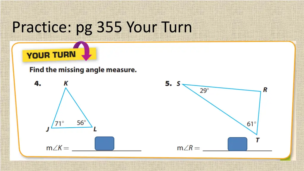 practice pg 355 your turn