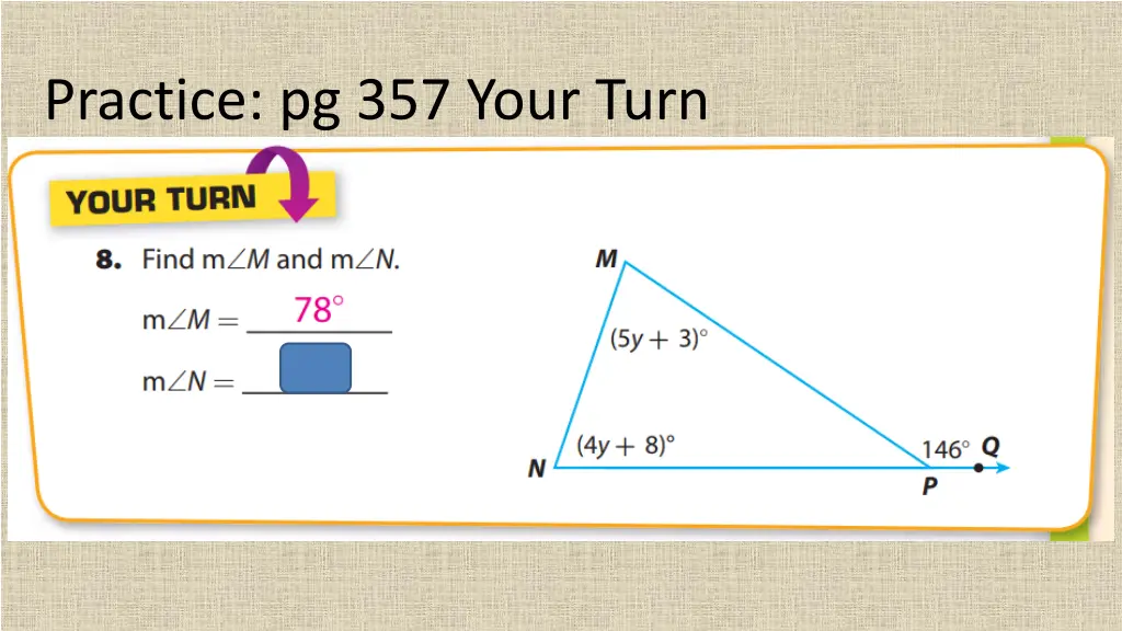 practice pg 357 your turn