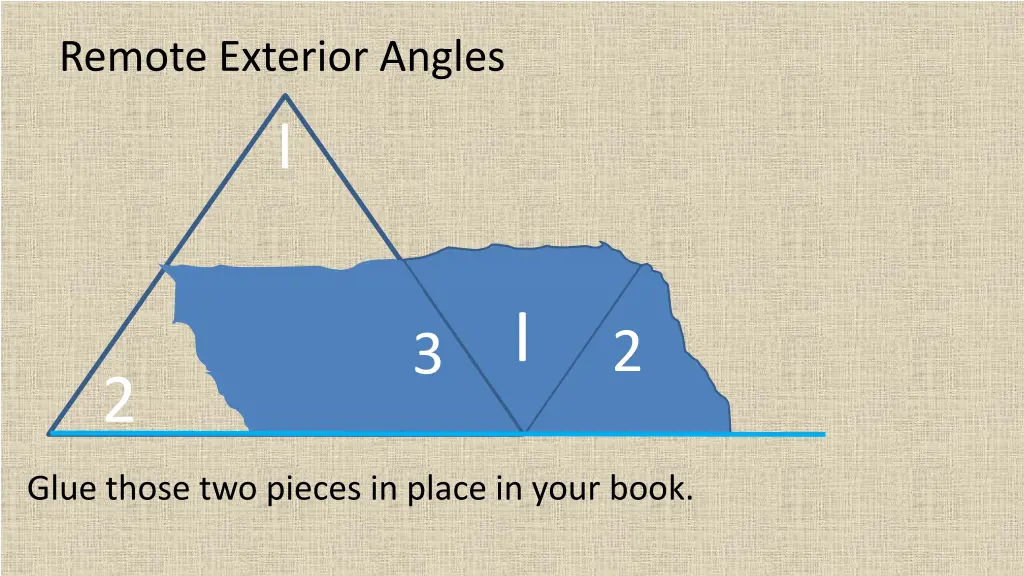 remote exterior angles i