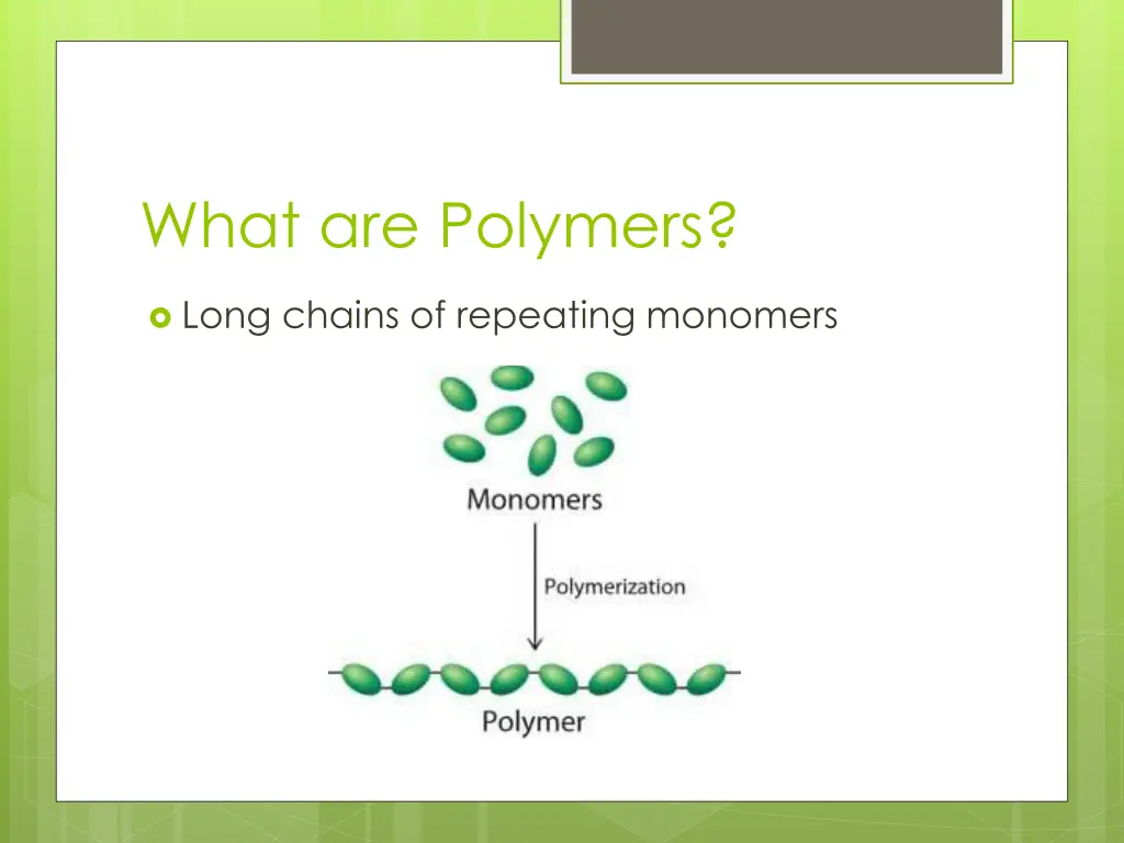 what are polymers