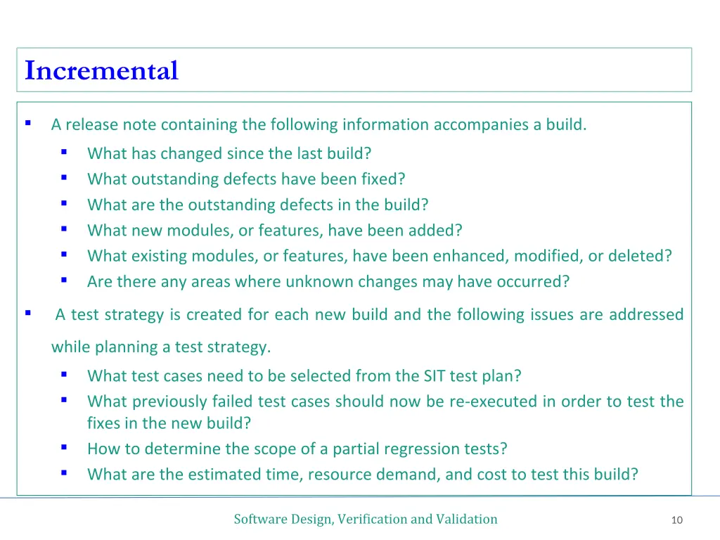 incremental 1