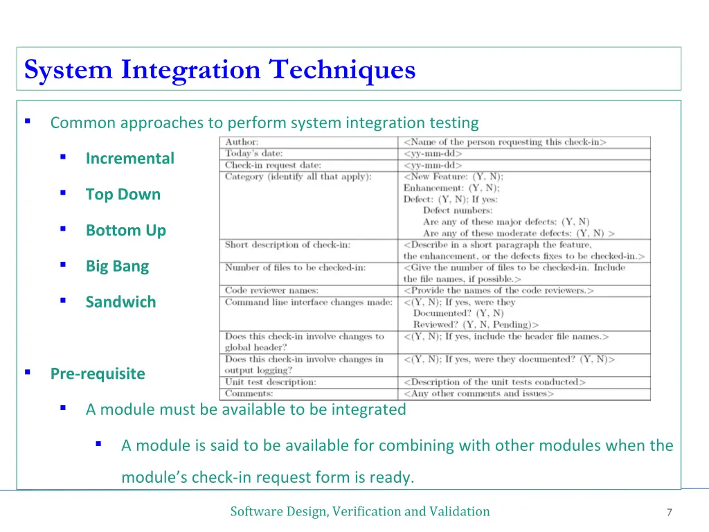 system integration techniques