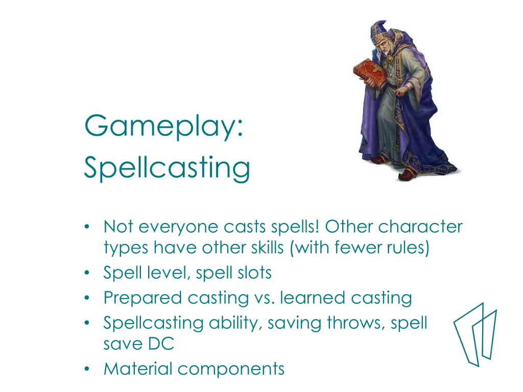 gameplay spellcasting