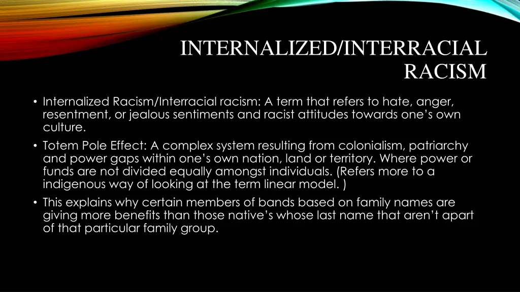 internalized interracial