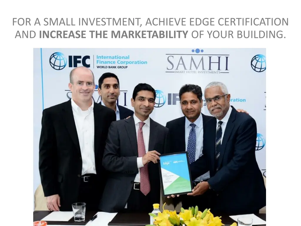 for a small investment achieve edge certification