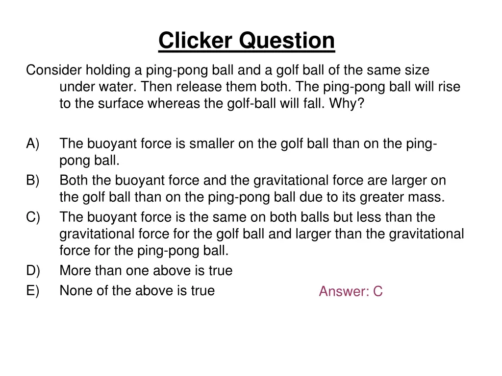 clicker question 3