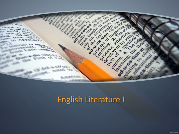 english literature i