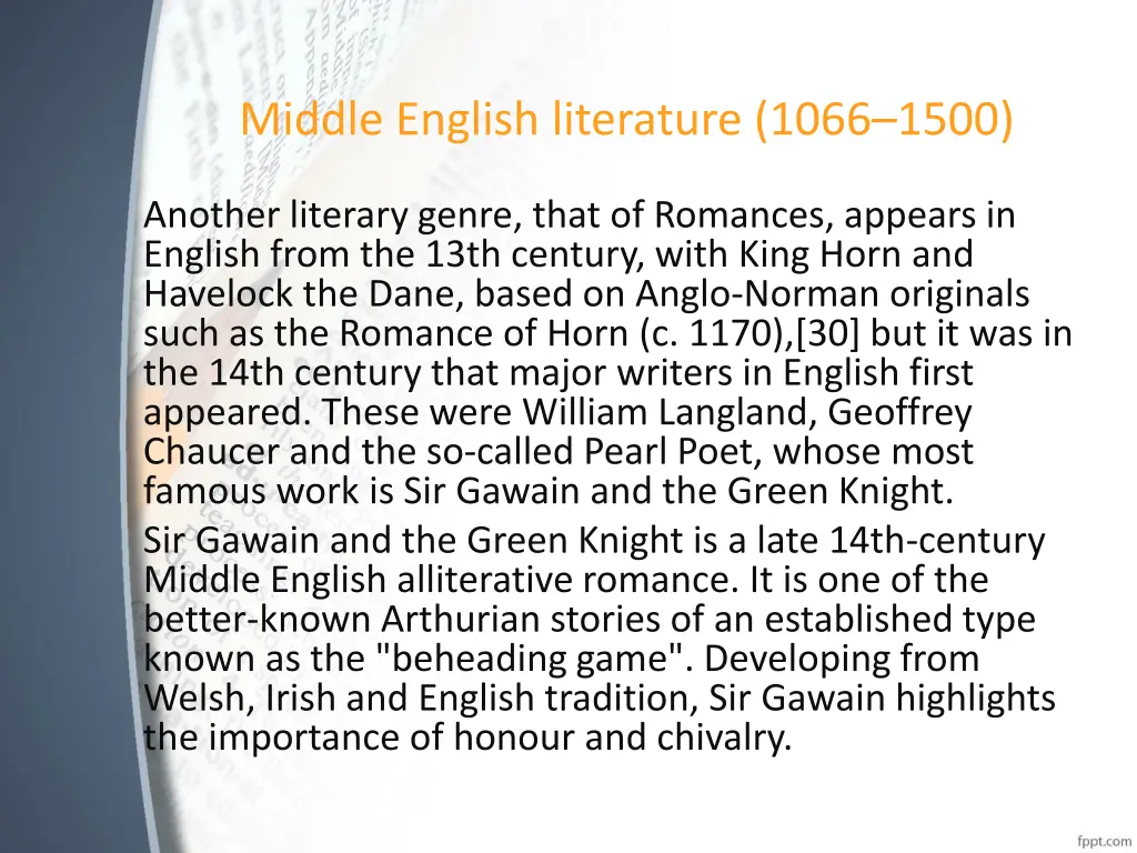 middle english literature 1066 1500 3