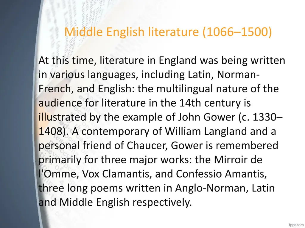 middle english literature 1066 1500 5