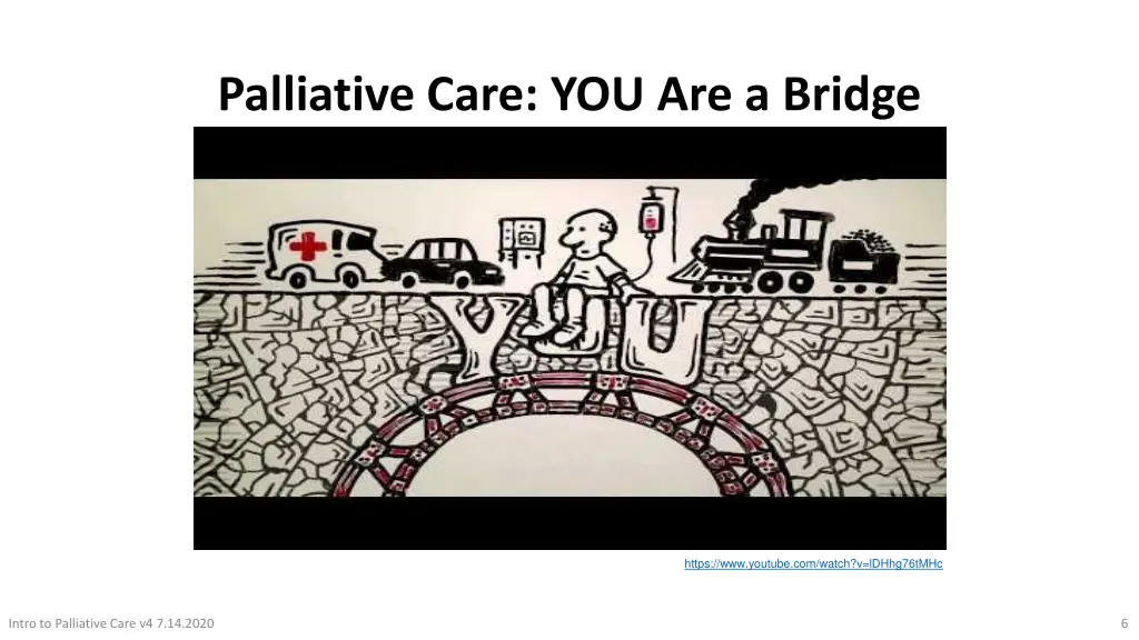 palliative care you are a bridge