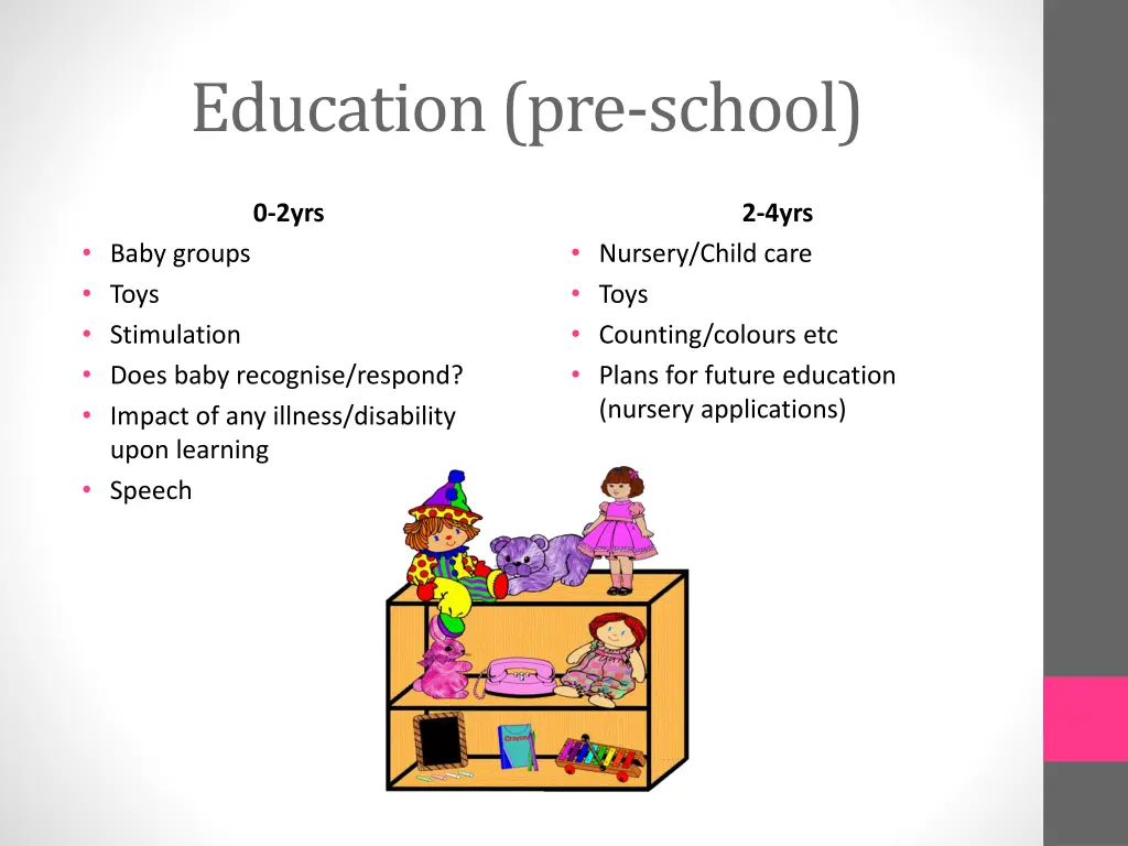 education pre school