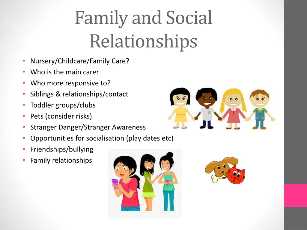 family and social relationships 1