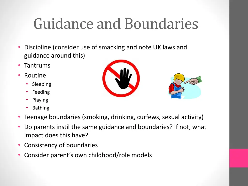 guidance and boundaries 1