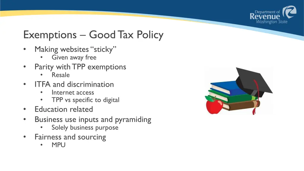 exemptions good tax policy making websites sticky