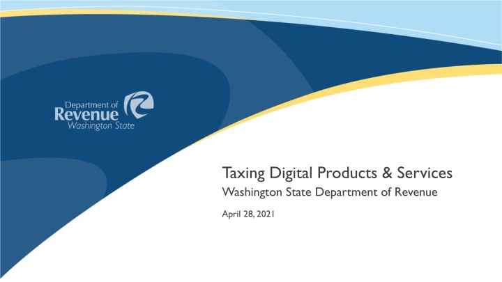 taxing digital products services washington state