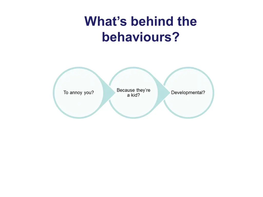 what s behind the behaviours