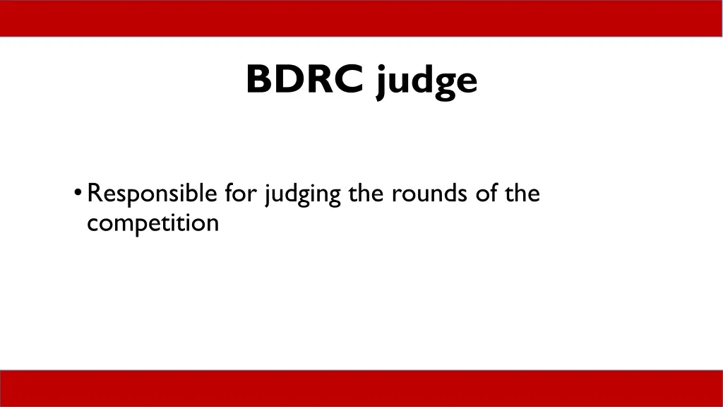 bdrc judge